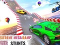 Jeu Cascade de voiture impossible sur méga rampe  en ligne