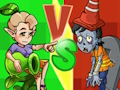 Jeu Guerre des plantes contre les zombies  en ligne