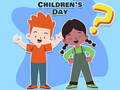 Jeu Quiz pour les enfants : que savez-vous de la Journée des enfants  en ligne