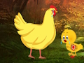 Jeu Récupérer le poussin blessé  en ligne