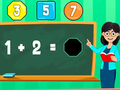 Jeu Quiz pour enfants : Apprenons quelques équations mathématiques 2  en ligne