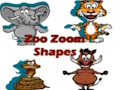 Jeu Formes de zoom zoo  en ligne