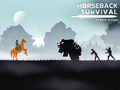 Jeu Évasion des zombies de survie à cheval  en ligne