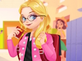 Jeu La blonde Sofia retourne à l'école  en ligne