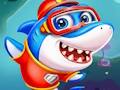 Jeu Famille de petits requins panda  en ligne