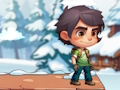 Jeu Aventure dans la neige  en ligne