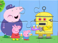 Jeu Puzzle : Robot Peppa  en ligne