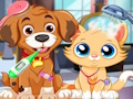Jeu Soins vétérinaires pour chiots  en ligne