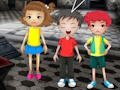 Jeu Enfants à la recherche d'animaux de compagnie  en ligne