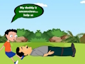 Jeu Sauvez papa inconscient  en ligne