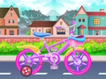 Jeu Salon de lavage de réparation de vélo pour fille  en ligne