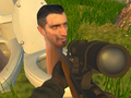 Jeu Toilettes Sniper vs Skibidi  en ligne