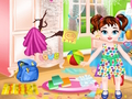 Jeu Nettoyage de la maison de Baby Taylor  en ligne