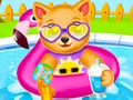 Jeu Fête de naissance de chiot nouveau-né  en ligne