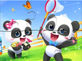 Jeu Puzzle : Sortie printanière de Bébé Panda  en ligne