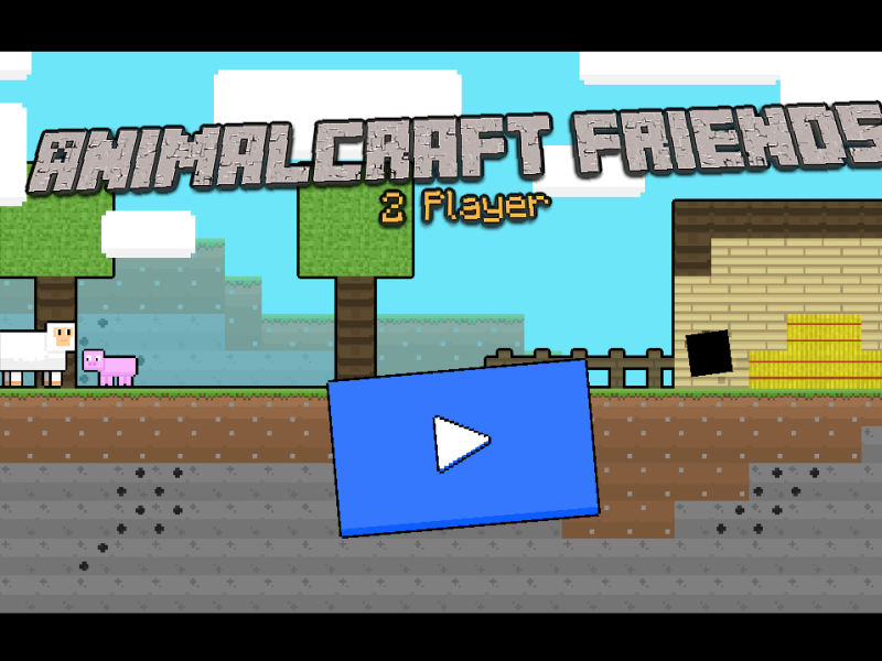 Jeu AnimalCraft Friends 2 joueurs  en ligne