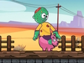 Jeu Multiplication du rodéo mathématique des zombies  en ligne