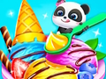 Jeu Camion de crème glacée Bébé Panda  en ligne