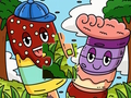 Jeu Puzzle de friandises de l'île  en ligne