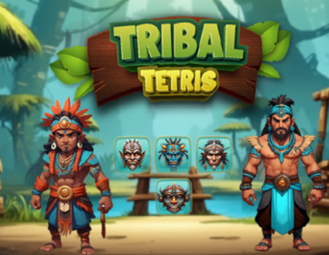 Jeu Tetris tribal  en ligne