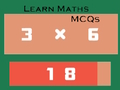 Jeu Apprenez les QCM en mathématiques  en ligne