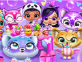 Jeu Puzzle : Famille Fluvsies  en ligne