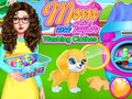 Jeu Maman et Taylor lavant des vêtements  en ligne