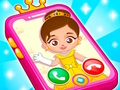 Jeu Téléphone bébé princesse  en ligne