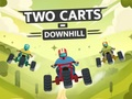 Jeu Deux chariots en descente  en ligne
