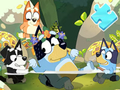 Jeu Puzzle : Bluey Pool Spa  en ligne
