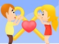 Jeu Puzzle à épingles, histoire d'amour  en ligne