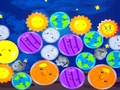 Jeu Fusionner des planètes heureuses  en ligne