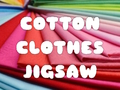Jeu Puzzle de vêtements en coton  en ligne