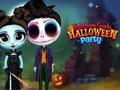 Jeu Fête d'Halloween en couple de cauchemar  en ligne
