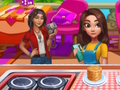 Jeu La fièvre de la cuisine : un chef heureux  en ligne