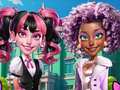 Jeu Princesses à l'école de l'horreur  en ligne