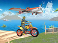 Jeu Cascade de moto tout-terrain : moto extrême  en ligne