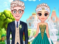 Jeu Couronne et robe de mariage de princesse  en ligne