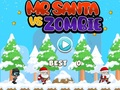 Jeu M. Père Noël contre Zombie  en ligne