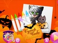 Jeu Coloriage Chibi Sup  en ligne