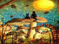 Jeu Puzzle Chats Champignons  en ligne