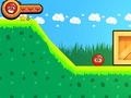 Jeu Boule rouge qui roule  en ligne