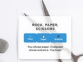 Jeu Ciseaux à papier pierre  en ligne