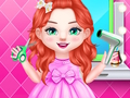 Jeu Salon de coiffure bébé Bella Braid  en ligne