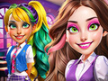 Jeu Princesses à l'école de l'horreur  en ligne