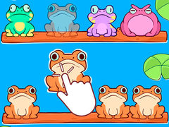 Jeu Trier les grenouilles  en ligne