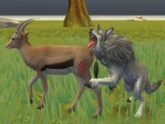 Jeu Simulateur de vie de loup  en ligne