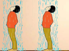 Jeu Trouver une fille imperméable  en ligne