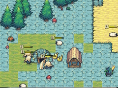 Jeu Guerre des Quatre Mini Royaumes  en ligne