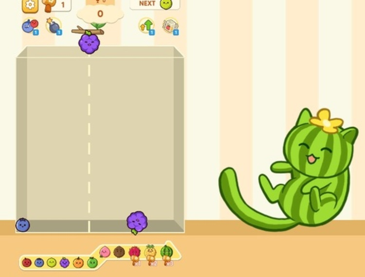 Jeu Jeu de fusion de fruits juteux  en ligne